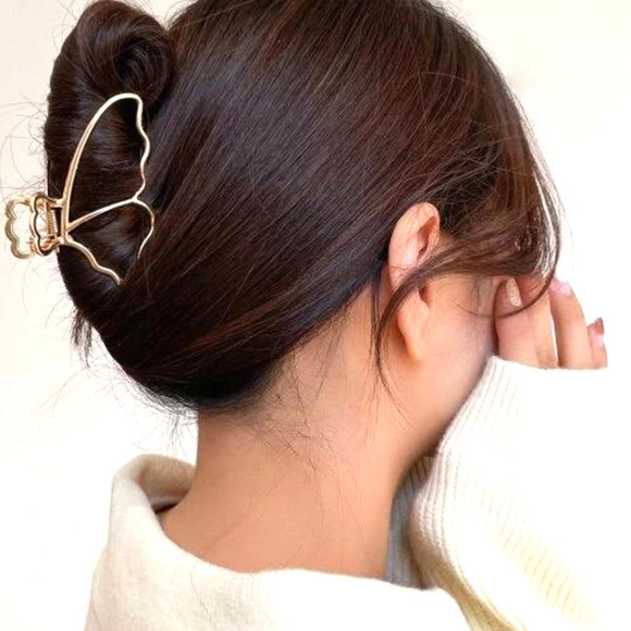 Butterfly Hair Clip Hair Clips Hair Accessories Hair Claw Strong Butterflies - Picture 2 of 9